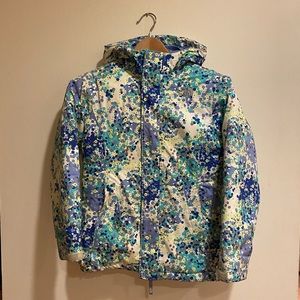 Girls’ North Face Insulated Violet Ski Jacket, Size M (10/12)